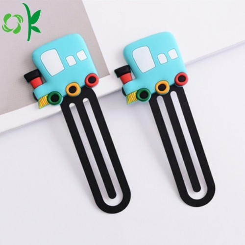 China Book Decoration Lovely Silicone Bookmark for Reading Manufactory