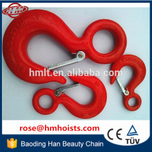 safety lifting hook with safety latch