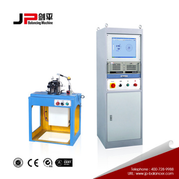 Belt drive balancing machine
