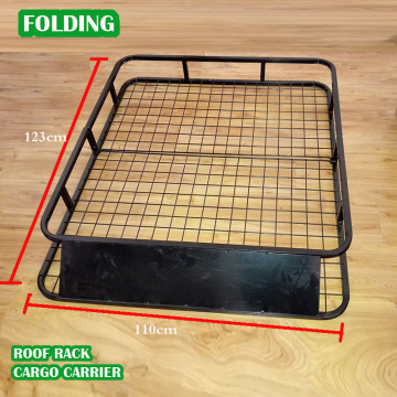 Folding roof tray