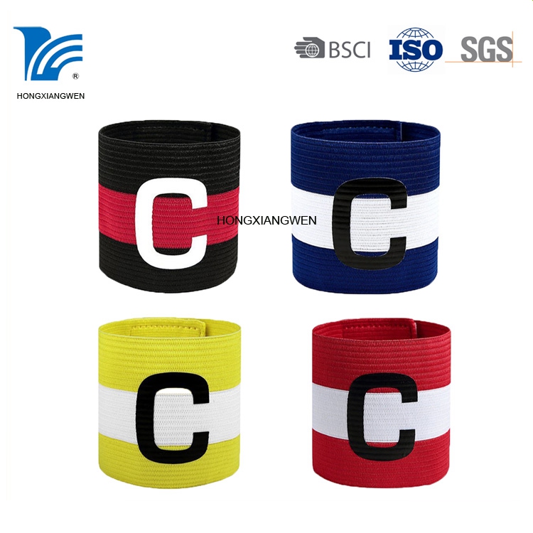 Custom Cool Elastic Football Soccer Captain Bands