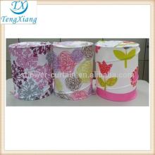 leather leather polyester fabric laundry bin