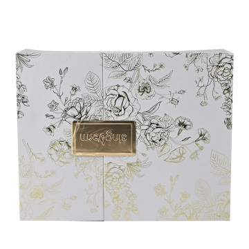 Double door skin care product packaging gift box