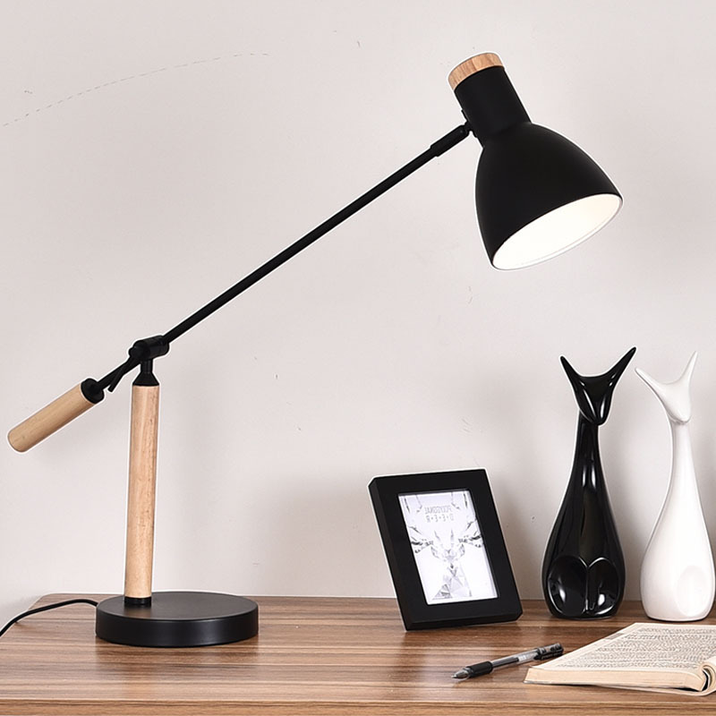 Modern Small Table LampofApplication Black And White Bedside Lamps