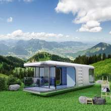 Capsule House Luxury Sleeping Pod:Prefab Mobile Villa Space Capsule Factory Tiny House Smart House