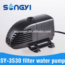 electric submersible water pump with filter inside