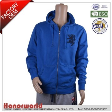 BSCI approved factory mens hooded sweatshirt / enzyme washed sweat shirt / mens custom sweatshirt