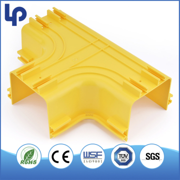 Optical fiber cable tray fiber duct