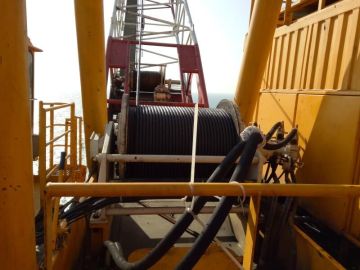 Offshore Petroleum Drilling Rig Platform Winch