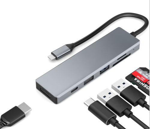 Multifunctional five-port expansion dock