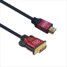 good quality male to male hdmi to DVI cable with ferrite cores for computor and TV