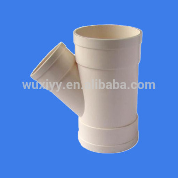 skew tee, pvc 45 degree reducing tee