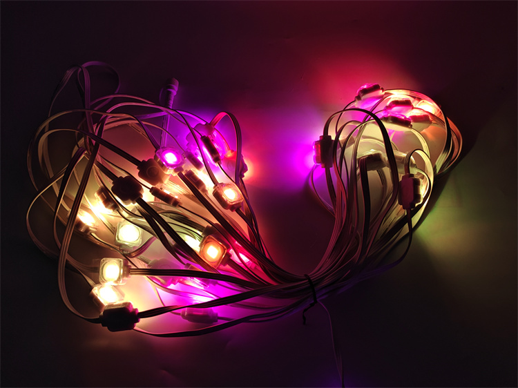 outdoor decorations  christmas lights pixel IP67 dmx512  waterproof 24v led eave light
