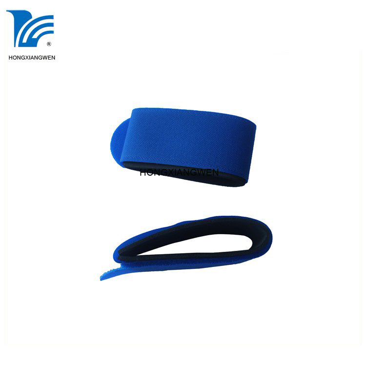 100% nylon hook loop ski strap logo customized