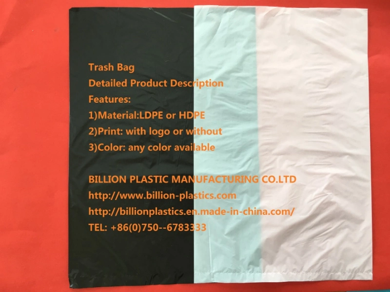 Trash Small Plastic Transparent Heavy Duty Garbage Bags