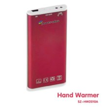 Portable Rechargeable Hot Hands Pocket Warmer Activate Blood Circulation Sz-hw2010a