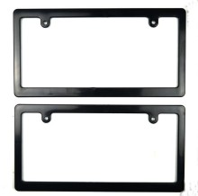 Black Front Number Plate Surround Insert