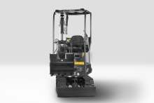 Small excavator with wide application range