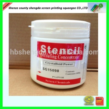 Stencil Emulsion remover with no impurities