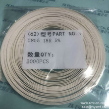 LIZ 0805 18R 5% replace 5% CR 0,125W 0805 RESISTOR SMD GENERICO RES 18R 5% M2012