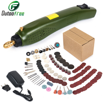 Power Type Hand Drill Mini Electric Drill With 275pcs Dril Bits Accessories Set Dremel Tool Engrave Pen US EU Carving Machine