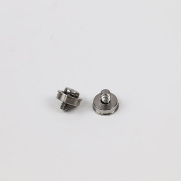 Stainless steel SEMS screw and washer assemblies