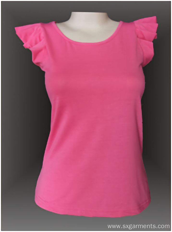 Women's fashion short sleeve T-shirt