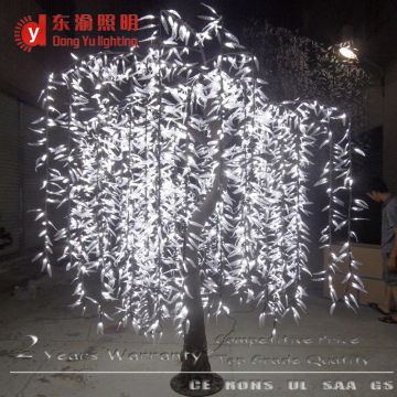Oman garden decoration landscape LED willow tree lights white LED trees