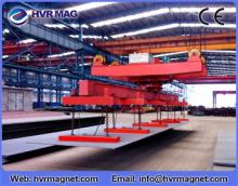 Electro permanent lifting magnet for lifting steel plate
