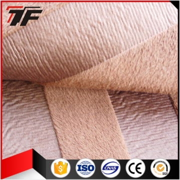 Polyester Embossed Micro Suede Velboa