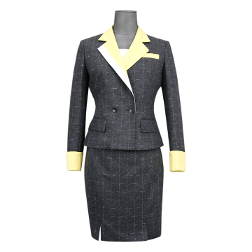 Enterprise customization elegant ladies sexy office suit Slim fit formal suit ladies