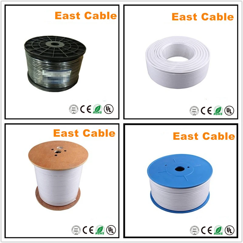 75ohms RG6 Coaxial Cable with CCS Conductor with Messenger