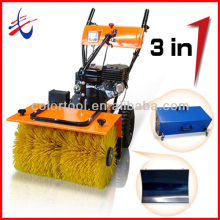 6.5hp 3 in 1 Snow Sweeper,Manual Sweeper,Road Sweeper Cleaning Equipment