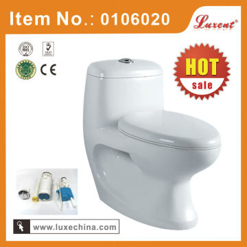 Guangdong bathroom one piece shower toilet