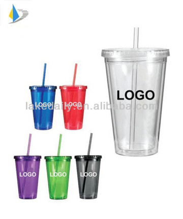 LAKE 20oz insulated cup with lid and straw