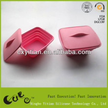collapsible silicone lunch box silicone mixing bowl