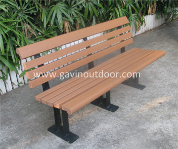 Cast iron park bench wooden and cast iron garden bench