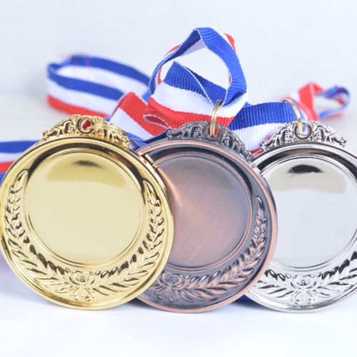 High Quality Gold-plated Custom Metal Sports Blank Medal