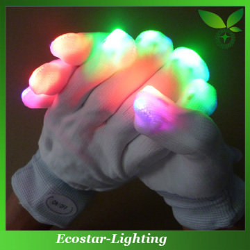 Replace batteries LED Magic Gloves