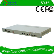 IDM-top802 fiber optical protocol converter Ethernet to 2E1