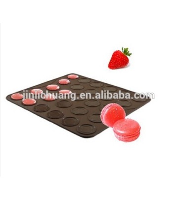 silicone round shape macaron baking sheet & silicone baking mat & cooking sheet