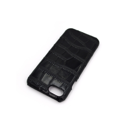 Black Crocodile Leather Phone Case for Iphone 7/8