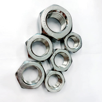 High tensile different sizes hex nut