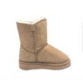 Fashion Girls Winter Fur Fodrade Gold Boots Kids