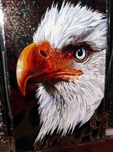 Art mosaic chinese animal tiles