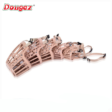 2016 hot selling stocked wholesale seven size adjustable nylon plastic dog muzzle,pet muzzle.