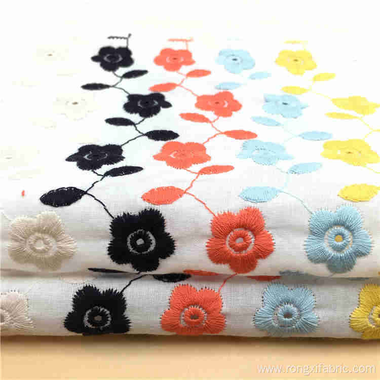 Pattern elastic force Sewing embroidery cotton fabric