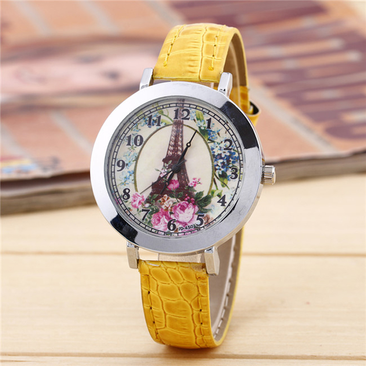 High Quality Noble Leather Wrist band Watch