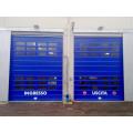 Stacked fast action high speed roller shutter