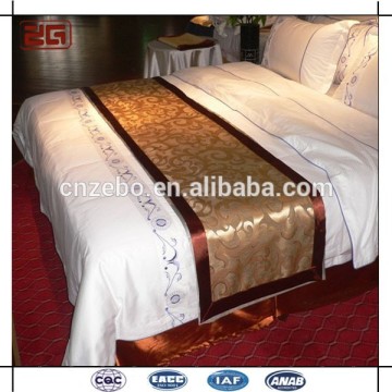 High Quality Textile Hotel bed scarf, bed runner,bed linen set